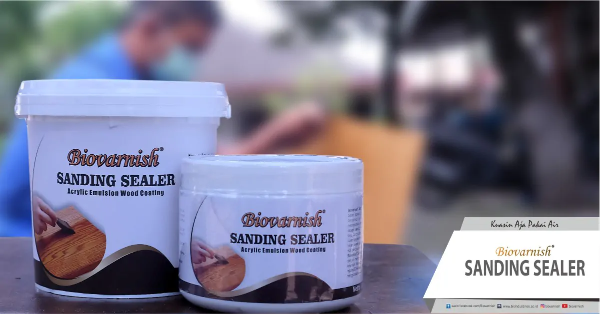 Harga Thinner Mahal? Mulai Pakai Biopaint Sanding Sealer Water Based
