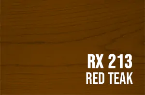 RX 213 - Red Teak